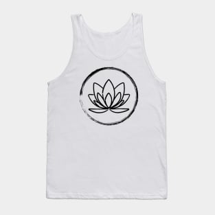 Enso Lotus Yoga Tank Top